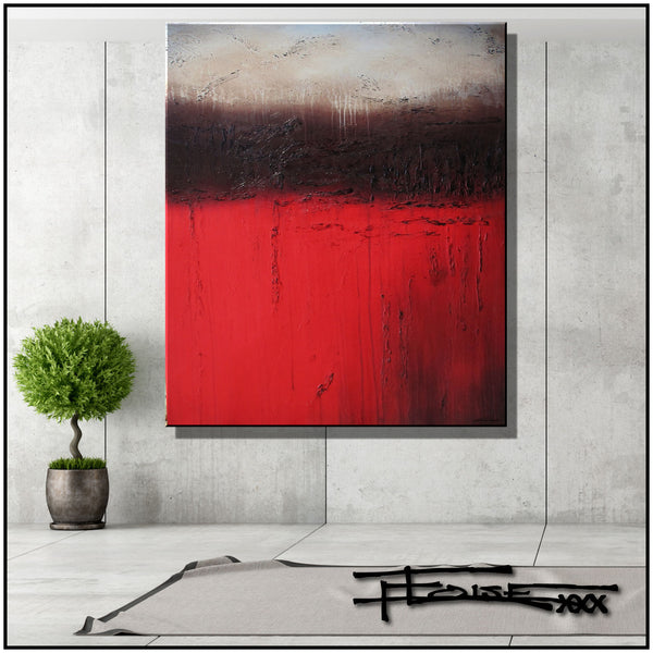 TUSCAN RED - Textural Limited Edition – ELOISE WORLD STUDIO